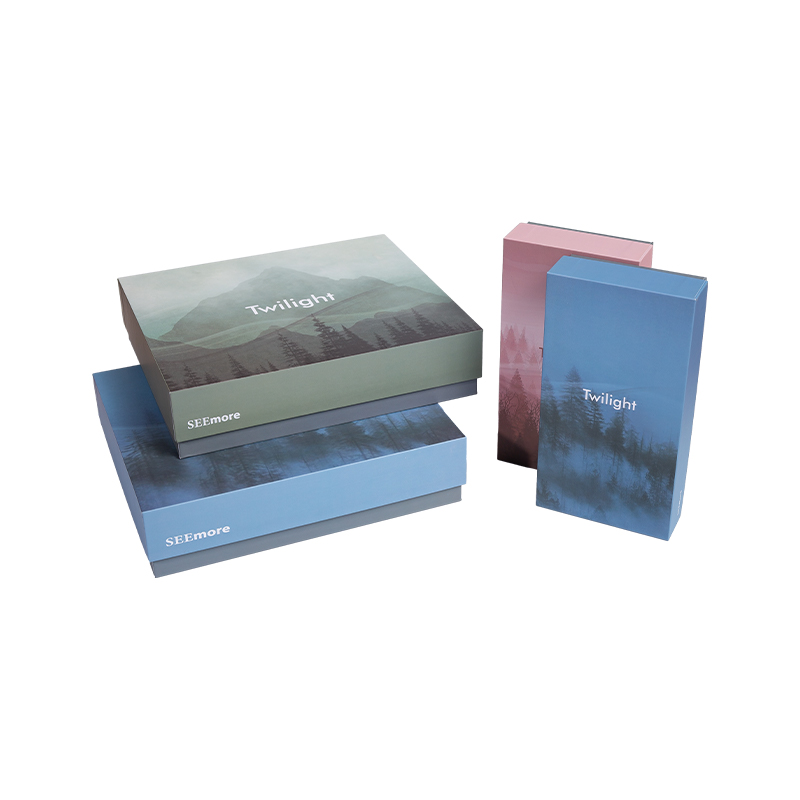 Cosmetic clothing electronic product packaging folding box