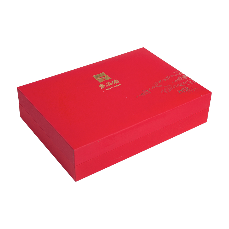 Customized christmas and chinese new year gift box with lid