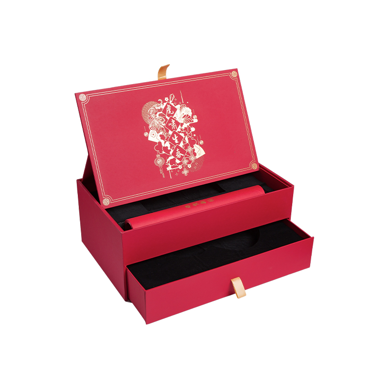 Drawer gift tea storage box