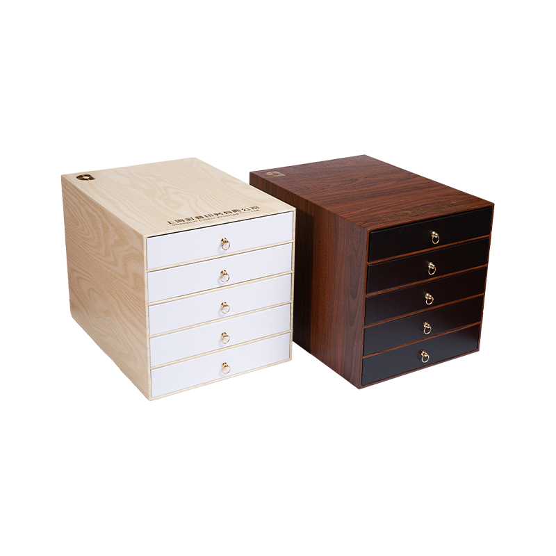 Drawer gift tea storage box