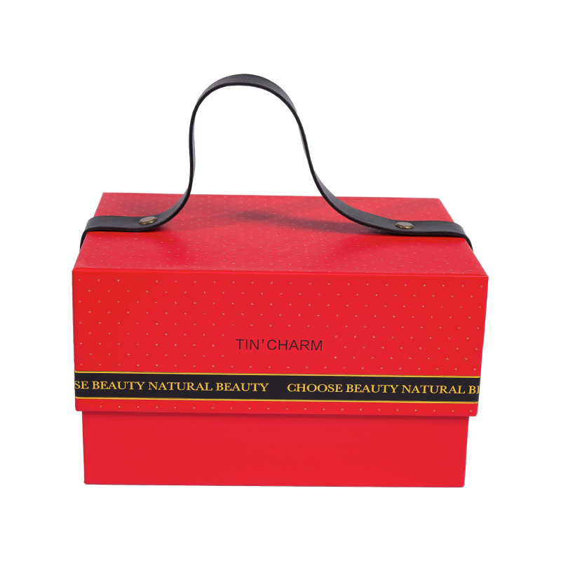 Customized christmas and chinese new year gift box with lid