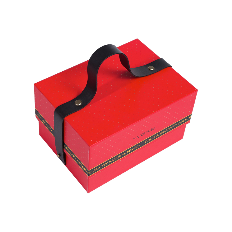 Customized christmas and chinese new year gift box with lid