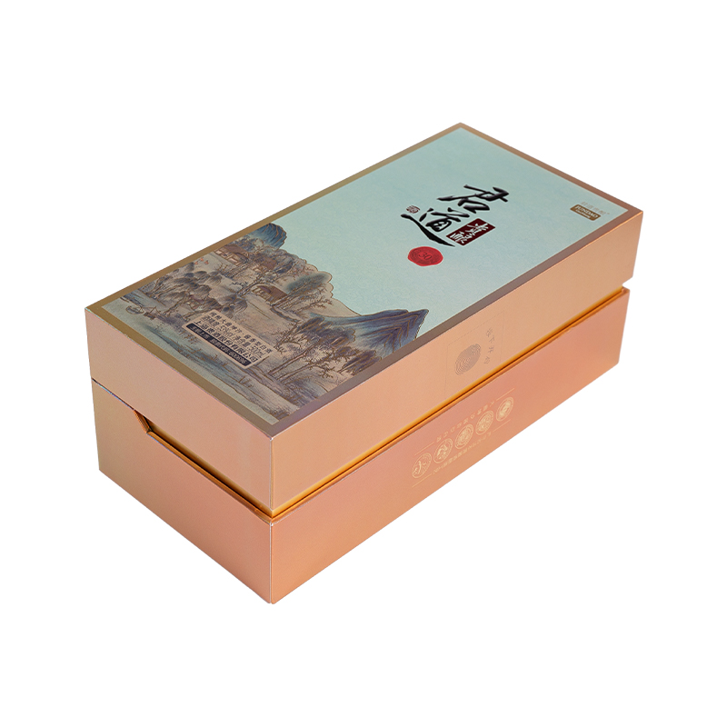 Windowed drawer tea gift box packing case