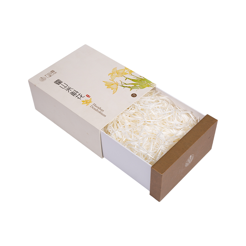 Windowed drawer tea gift box packing case